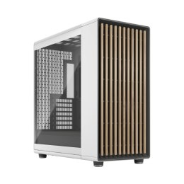 Fractal Design Computer Case | North XL | Chalk White TG Clear | ATX | Power supply included No