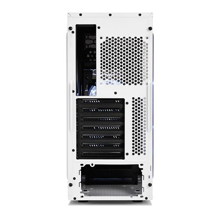 Fractal Design | Focus G | FD-CA-FOCUS-WT-W | Okno boczne | Lewy panel boczny - Szkło hartowane | Biały | ATX | Zasilacz w zesta