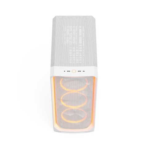 Fractal Design Meshify 3 | Ambience Pro RGB White TG Clear Tint | ATX | Power supply included No