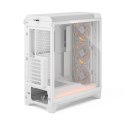 Fractal Design Meshify 3 | Ambience Pro RGB White TG Clear Tint | ATX | Power supply included No