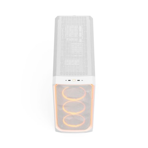 Fractal Design Meshify 3 XL | Ambience Pro RGB White TG Clear Tint | ATX | Power supply included No