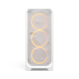 Fractal Design Meshify 3 | White RGB TG Clear Tint | Mid-Tower | Power supply included No | ATX