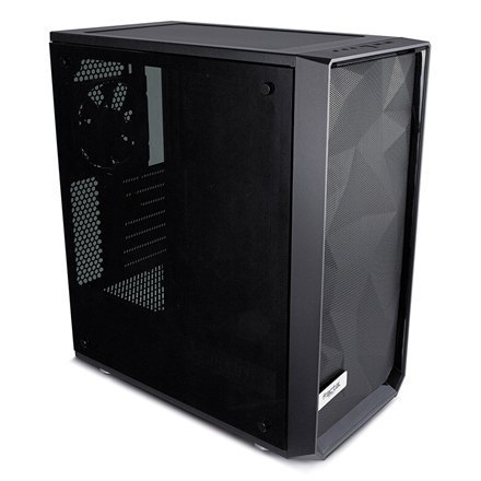 Fractal Design | Meshify C | FD-CA-MESH-C-BKO-TG | Side window | Left side panel - Tempered Glass | Black | ATX | Power supply i
