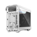 Fractal Design | Torrent Nano TG Clear Tint | Okno boczne | Biały | Zasilacz w zestawie | ATX