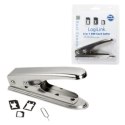 Logilink | 2 in 1 SIM Card Cutter | *For cutting of SIM cards into micro and nano format*Material: Stainless iron*For easy cutti