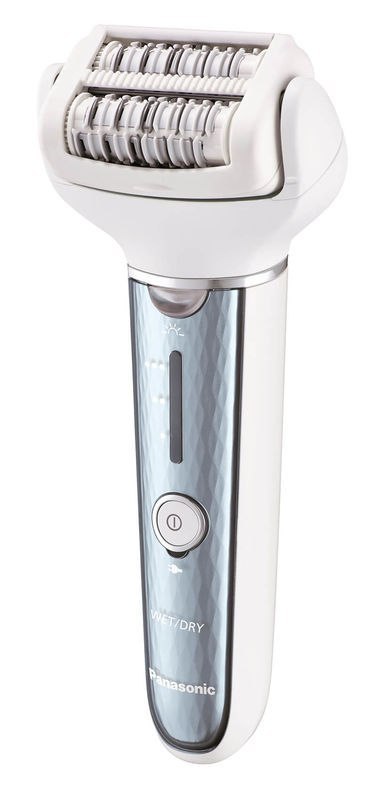 Panasonic | ES-EL2A-A503 | Epilator | Operating time (max) 30 min | Number of power levels 3 | Wet & Dry | Grey/White