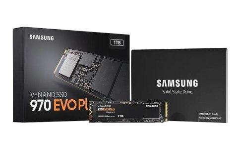 Samsung | 970 Evo Plus | 1000 GB | Interfejs SSD M.2 NVME | Prędkość odczytu 3500 MB/s | Prędkość zapisu 3300 MB/s