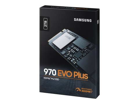 Samsung | 970 Evo Plus | 2000 GB | SSD interface M.2 NVME | Read speed 3500 MB/s | Write speed 3300 MB/s