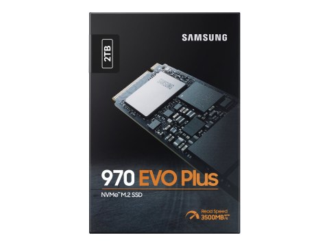 Samsung | 970 Evo Plus | 2000 GB | SSD interface M.2 NVME | Read speed 3500 MB/s | Write speed 3300 MB/s