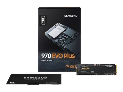Samsung | 970 Evo Plus | 2000 GB | SSD interface M.2 NVME | Read speed 3500 MB/s | Write speed 3300 MB/s