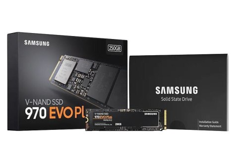 Samsung | 970 Evo Plus | 250 GB | SSD interface M.2 NVME | Read speed 3500 MB/s | Write speed 2300 MB/s