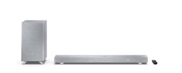Sharp HT-SBW53121(SL) Q 3.1.2 Dolby Atmos/ DTS:X Soundbar with Wireless Subwoofer, Silver | Sharp