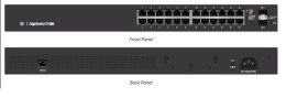 Ubiquiti | EsgeSwitch | ES-24-Lite | Web managed | Rackmountable | 1 Gbps (RJ-45) ports quantity 24 | SFP ports quantity 2