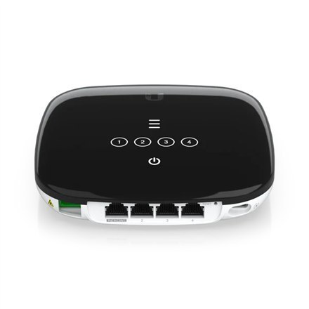 Ubiquiti | UFiber WiFi6 GPON CPE | UF-WiFi6 | 802.11ax | 10/100 Mb/s (RJ-45) porty ilość | 10/100/1000 Mbit/s | Ethernet LAN (RJ