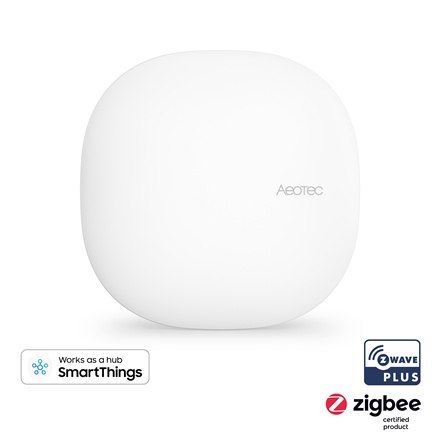Aeotec Smart Home Hub - Działa jako SmartThings Hub, EU, Z-Wave, Zigbee 3.0, WiFi AEOTEC | GP-AEOHUBV3EU | Smart Home Hub | Z-Wa