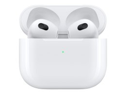 Apple | AirPods (3. generacji) z etui ładującym Lightning | bezprzewodowe | douszne | z redukcją szumów | bezprzewodowe | białe