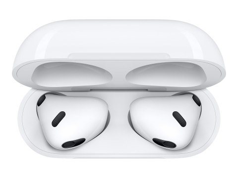 Apple | AirPods (3. generacji) z etui ładującym Lightning | bezprzewodowe | douszne | z redukcją szumów | bezprzewodowe | białe