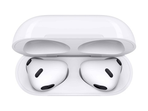 Apple | AirPods (3. generacji) z etui ładującym Lightning | bezprzewodowe | douszne | z redukcją szumów | bezprzewodowe | białe