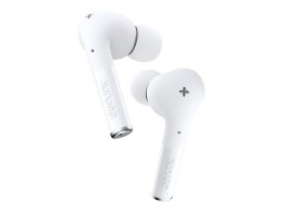 Defunc | Słuchawki douszne | Prawdziwa rozrywka | Wbudowany mikrofon | Bluetooth | Bezprzewodowy | Biały