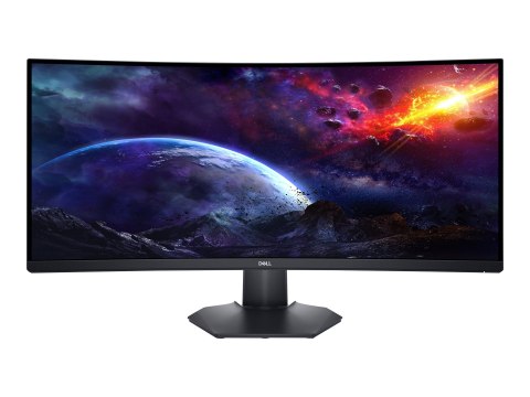 Dell | S3422DWG | 34 " | VA | WQHD | 3440 x 1440 | 21:9 | 2 ms | 400 cd/m² | Czarny | Wyjście słuchawkowe, wyjście audio | Porty