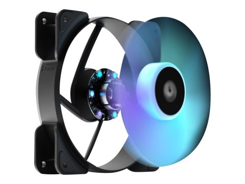 Fractal Design | Aspect 14 RGB PWM Black Frame | Zasilacz w zestawie | Wentylator obudowy