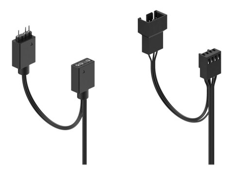 Fractal Design | Aspect 14 RGB PWM Black Frame | Zasilacz w zestawie | Wentylator obudowy