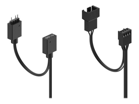 Fractal Design | Triple Pack | Aspect 12 RGB PWM | Black | Case fan