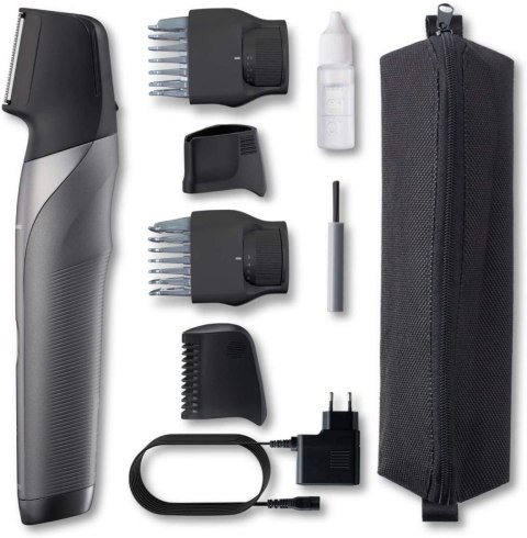 Panasonic | Hair trimmer | ER-GY60-H503 | Number of length steps 20 | Step precise 0.5 mm | Black/Silver | Cordless | Wet & Dry