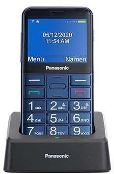 Panasonic | KX-TU155EXBN | Niebieski | 2,4 " | TFT-LCD | microSD/microSDHC MB | Bluetooth | USB w wersji micro USB | Wbudowana k