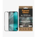 PanzerGlass | Ochraniacz ekranu - szkło | Apple iPhone 13 Pro Max, 14 Plus | Szkło hartowane | Czarny | Przezroczysty