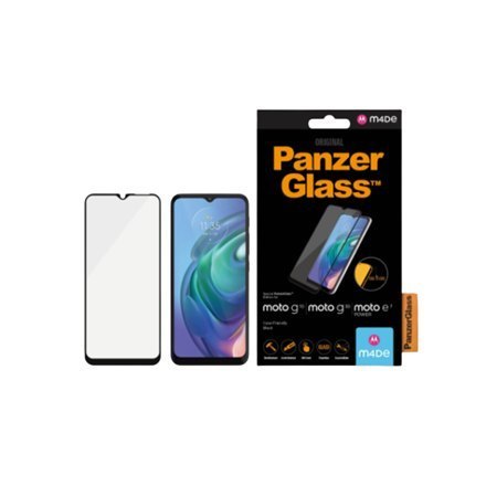 PanzerGlass | Ochraniacz ekranu - szkło | Motorola Moto E7 Power, G10, G30 | Szkło | Czarny | Przezroczysty