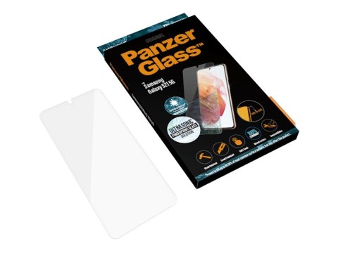 PanzerGlass | Ochraniacz ekranu - szkło | Samsung Galaxy S21 5G | Szkło hartowane | Przezroczysty