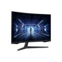 Samsung Curved Gaming Monitor LC27G55TQBUXEN 27", VA, WQHD, 2560 x 1440, 16:9, 1 ms, 300 cd/m², Czarny, 144 Hz, Liczba portów HD
