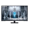 Samsung | LS43CG700NUXEN | 43 " | VA | UHD | 16:9 | 1 ms | 400 cd/m² | Czarny/Biały | Porty HDMI w ilości 2 | 144 Hz