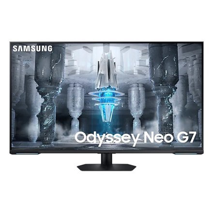 Samsung | LS43CG700NUXEN | 43 " | VA | UHD | 16:9 | 1 ms | 400 cd/m² | Czarny/Biały | Porty HDMI w ilości 2 | 144 Hz