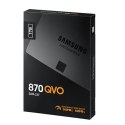 Samsung | SSD | 870 QVO | 1000 GB | Format SSD 2,5" | Interfejs SSD SATA III | Prędkość odczytu 560 MB/s | Prędkość zapisu 530 M