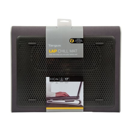 Targus | Podkładka chłodząca do notebooka do 17" | Czarny/Szary | 319 x 380 x 54 mm | 950 g