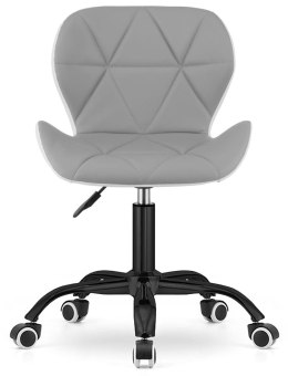 Krzesło obrotowe VASTO OFFICE PU GREY + WHITE SMOKE