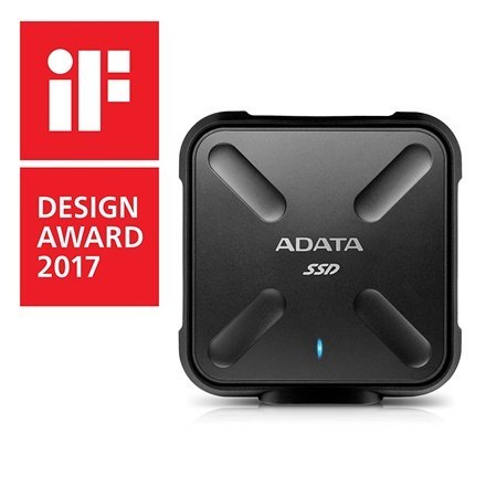 External SSD | SD700 | 512 GB | USB 3.1 | Black