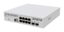 MikroTik | Cloud Router Switch | CRS310-8G+2S+IN | Rackmountable | 1 Gbps (RJ-45) porty w ilości 8 | SFP+ porty w ilości 2