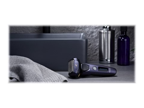Panasonic ES-LV67-A803 Shaver, Cordless, Operating time 50 min, Charging time 1 h, Wet&Dry use, Black Panasonic