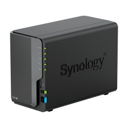 Synology | Towarowa Jednostka Dyskowa | DS224+ | do 2 dysków HDD/SSD | Intel Celeron | J4125 | Częstotliwość procesora 2.0 GHz |