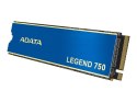 ADATA | LEGEND 750 | 500 GB | SSD form factor M.2 2280 | Solid-state drive interface PCIe Gen3x4 | Read speed 3500 MB/s | Write