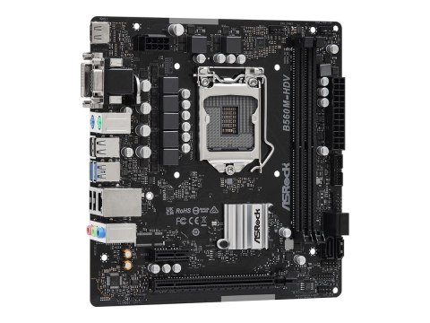 ASRock | B560M-HDV R3.0 | Rodzina procesorów Intel | Gniazdo procesora LGA1200 | DDR4 DIMM | Gniazda pamięci 2 | Obsługiwane int