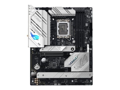 Asus | ROG STRIX B760-A GAMING WIFI D4 | Rodzina procesorów Intel | Gniazdo procesora LGA1700 | DDR4 DIMM | Gniazda pamięci 4 |
