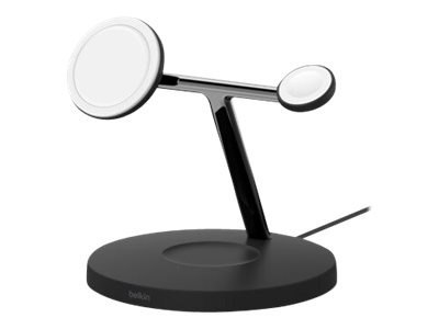 Belkin | Pro MagSafe 3w1 Wireless Charging Stand + zasilacz sieciowy | BOOST CHARGE