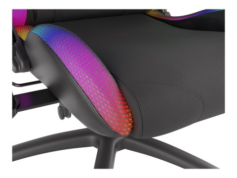 Krzesło Gamingowe Genesis Trit 500 RGB w Kolorze Czarnym