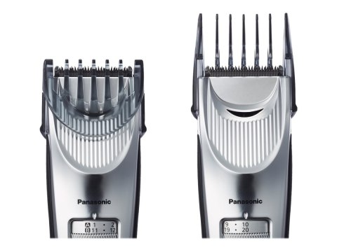 Panasonic | Elektryczna maszynka do strzyżenia włosów | ER-SC60-S803 | Bezprzewodowa | Liczba stopni długości 38 | Srebrna