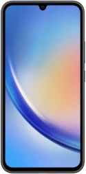 Samsung | Galaxy | A34 (A346B) | Grafitowy | 6,6 " | Super AMOLED | Mediatek MT6877V | Dimensity 1080 (6 nm) | Wewnętrzna pamięć