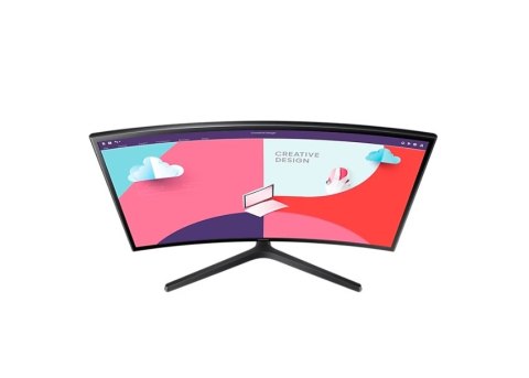 Samsung | Monitor zakrzywiony | LS24C366EAUXEN | 24 " | VA | 16:9 | 75 Hz | 4 ms | 1920 x 1080 pikseli | 250 cd/m² | Porty HDMI